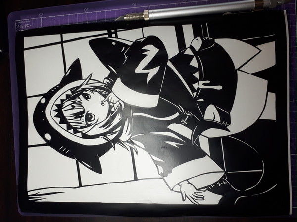 【切り絵】🦈
