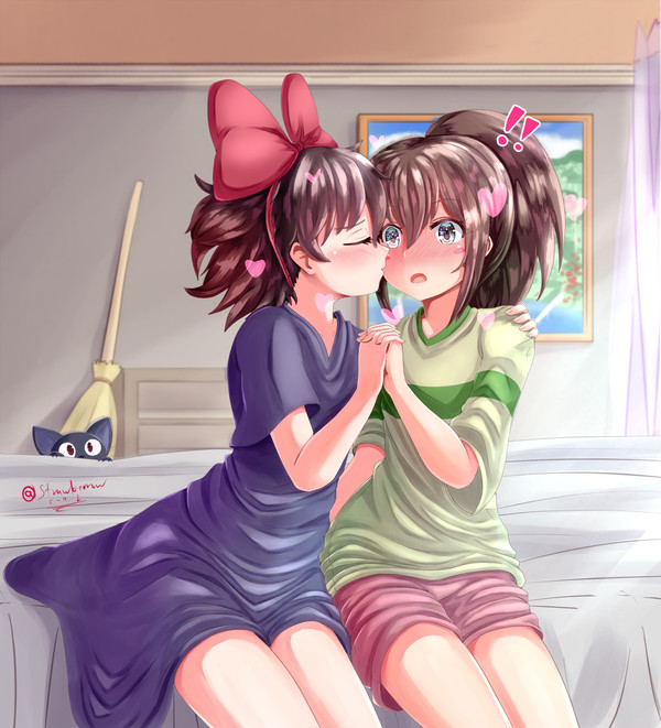 Kiki and Chihiro