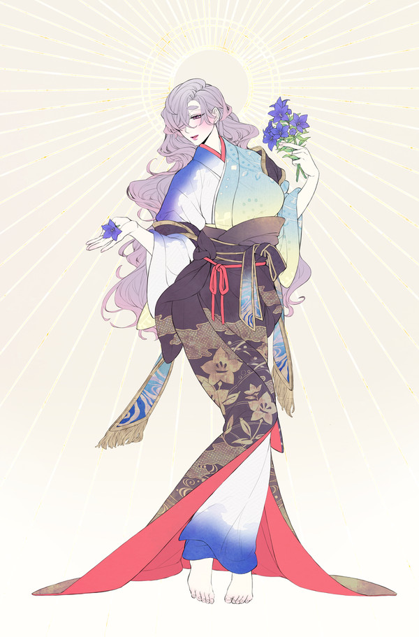 【創作戦国】桔梗御寮人