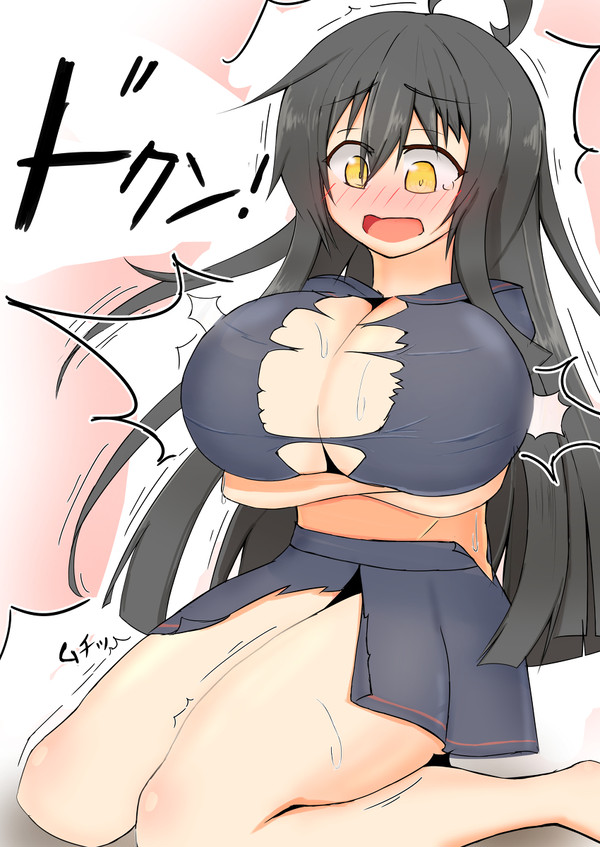 いいおっぱいの三日月