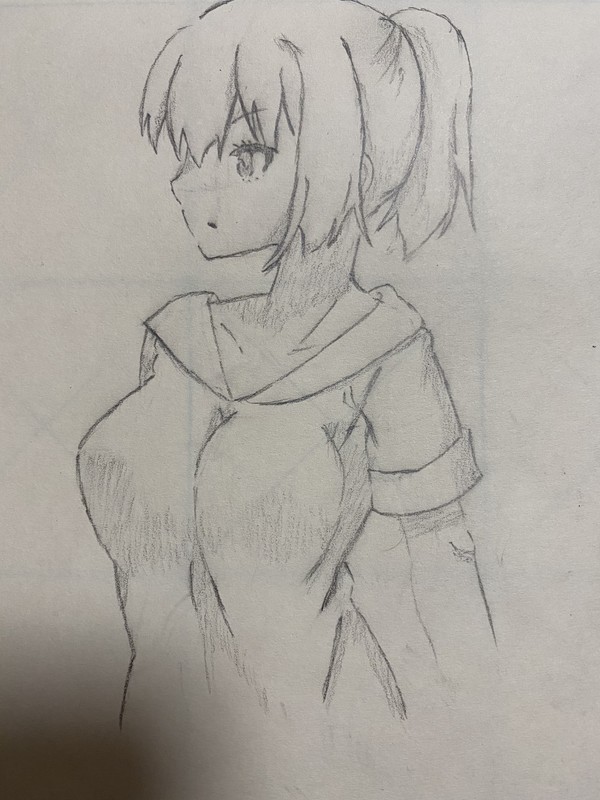 ポニーテール女子