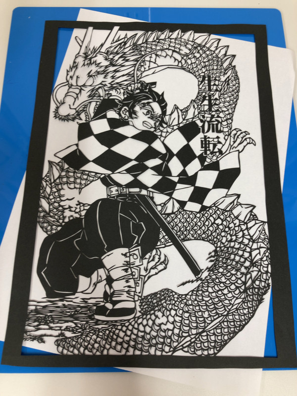 切り絵。