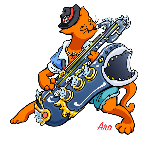 Baritone saxophonist
