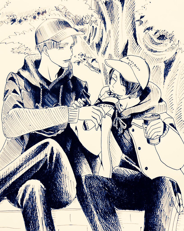 おそろコーデでデートしてみた。