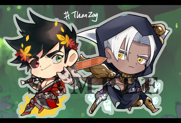 Hades keychain