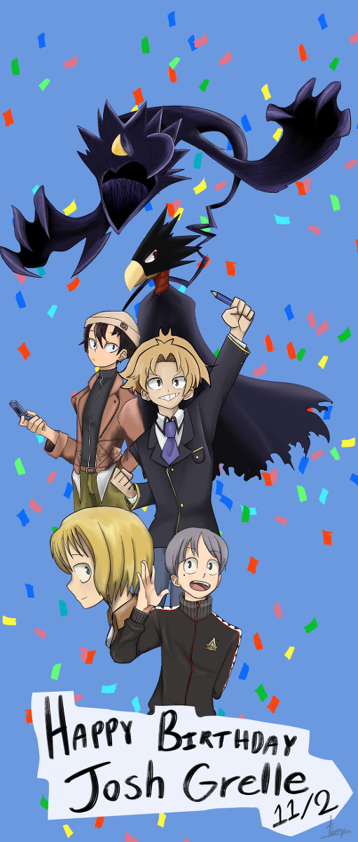 Happy Birthday Josh Grelle 11/2