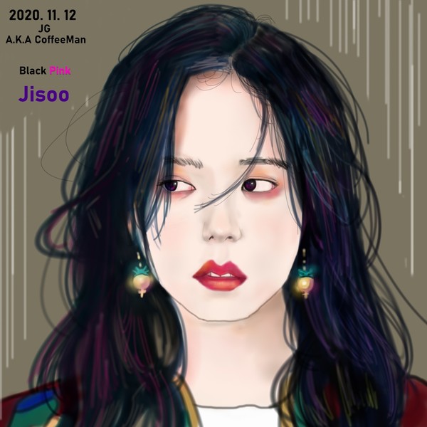 Black Pink Jisoo