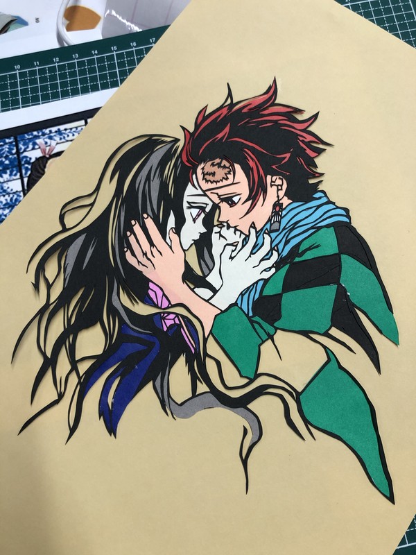 切り絵。