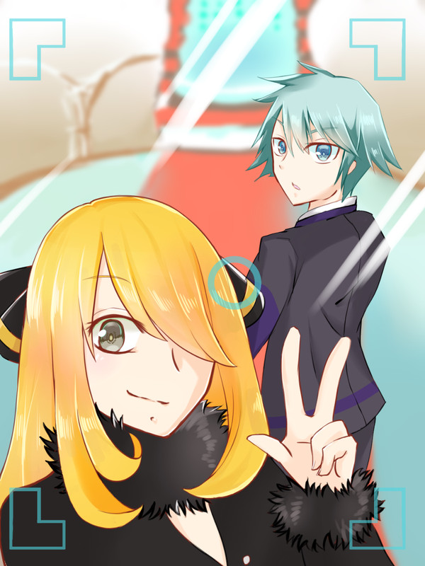 シロナさんとダイゴさんinパシオ