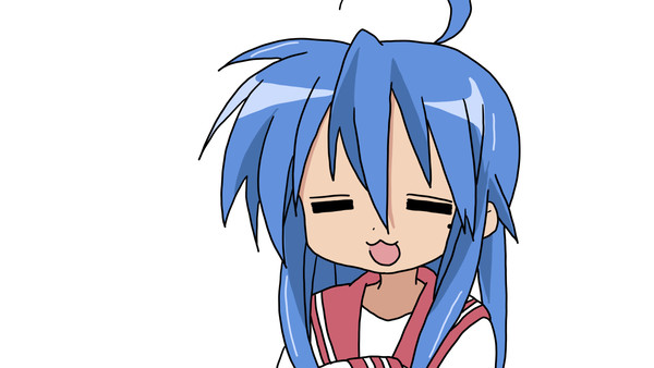 らき☆すたの泉こなたを描いてみた
