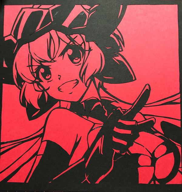 【切り絵】戦姫絶唱シンフォギア 雪音クリス