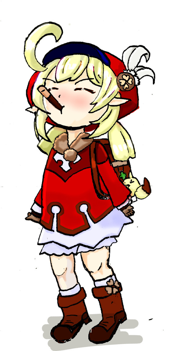ポッキーゲームしたいクレーちゃん