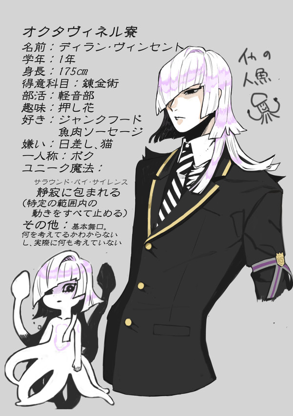 ツイステ創作キャラ(監督生ではない)