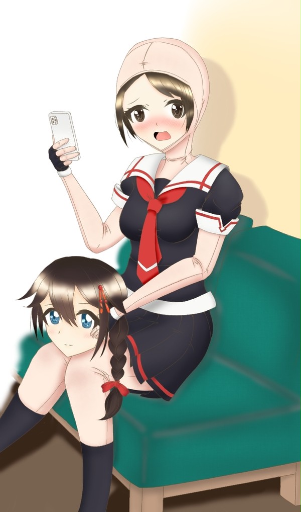 時雨さん着てたら家族に見つかった。