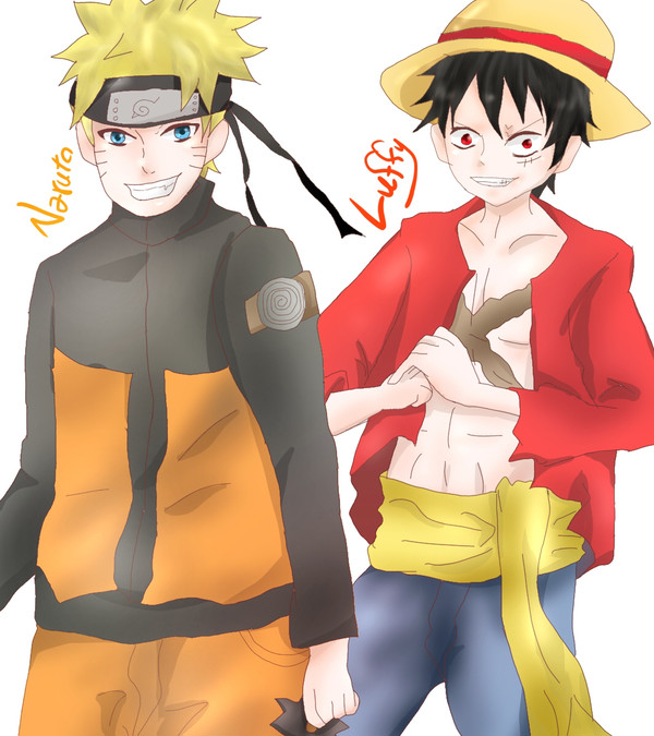 naruto✖︎ONE PIECE