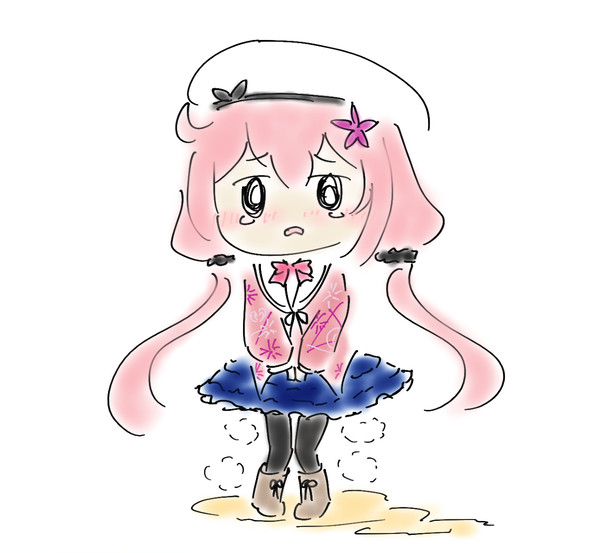 おしっこもれフルーツタルト