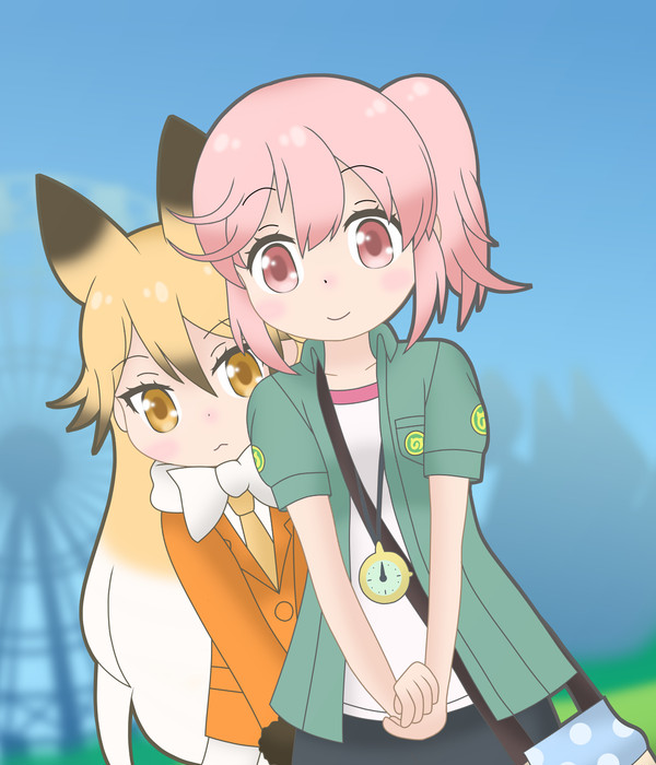 ナナさんとキタキツネさん