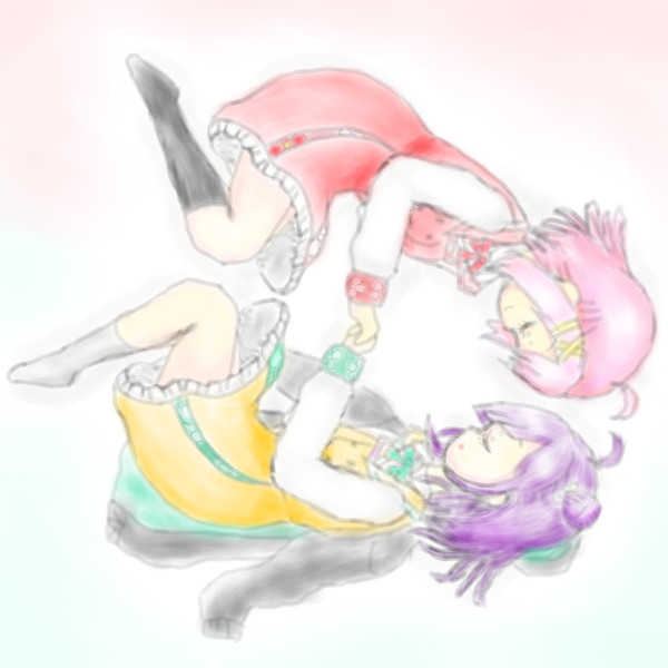 [Vtuber]花寄女子寮 鹿乃さんと小東ひとなさん お昼寝