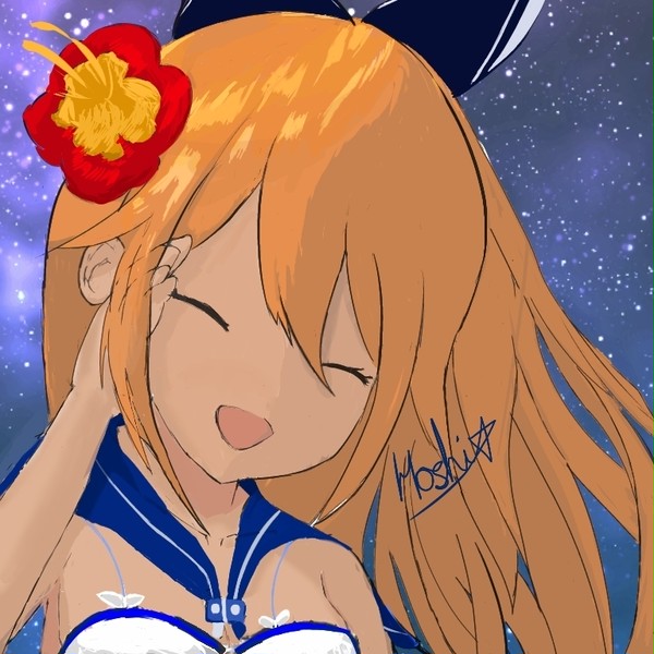 晴天の夜空のマリィナ