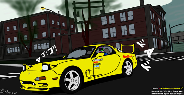 Initial D Keitsuke Takahashi FD