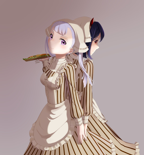Noelle and Nero from Black Clove