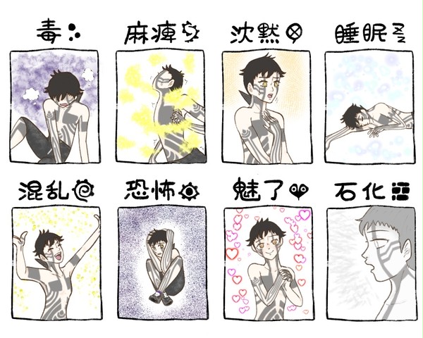 状態異常テンプレ