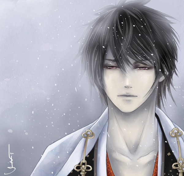『春嵐・外伝　雪のうた』の表紙絵