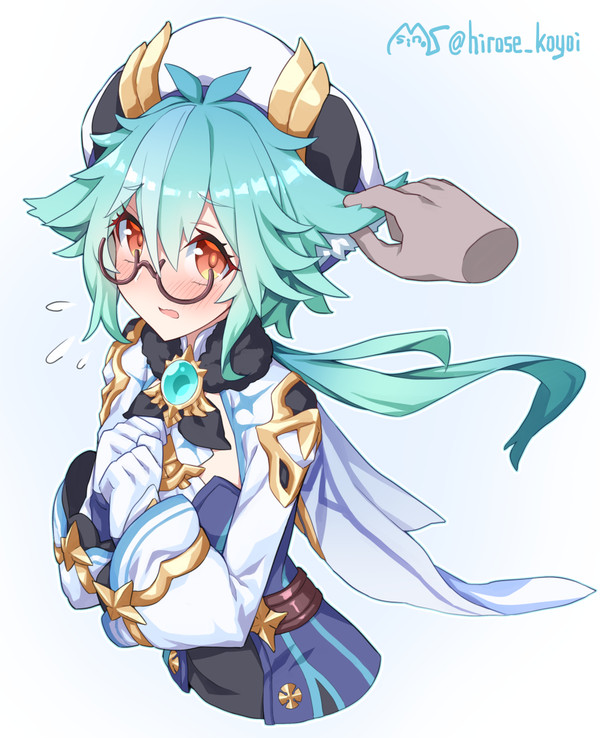 誕生日記念絵 スクロース+刻晴