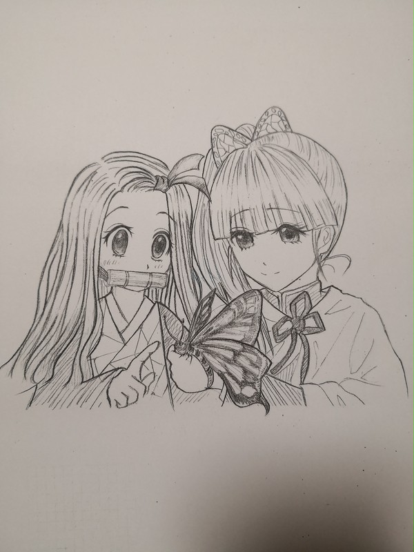 カナヲとちび禰豆子