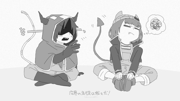 トイフェルくんとボンベくん