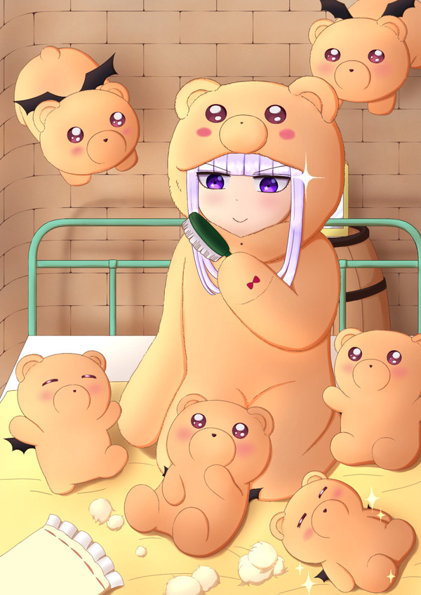 でびあくまのブラッシングタイム