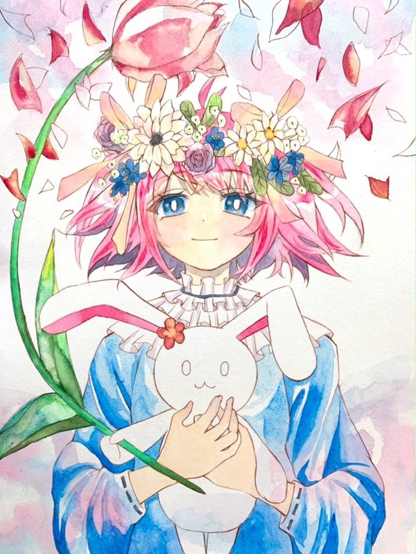花びらの中の君