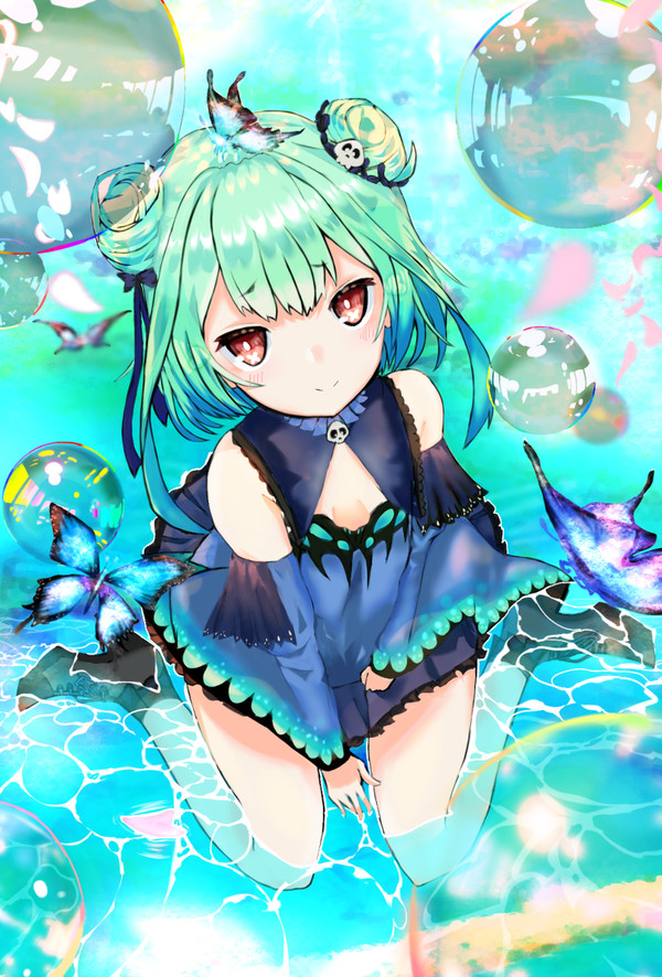 潤羽るしあちゃん描きました✨