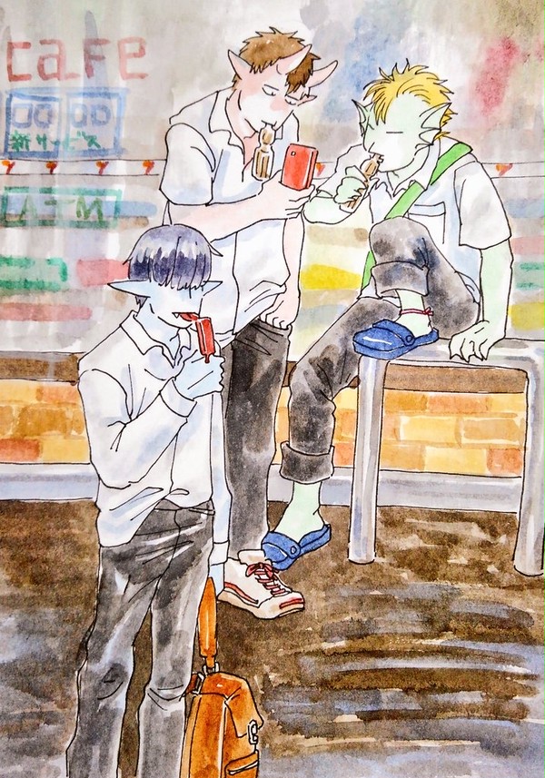 人外高校生まとめ読み1