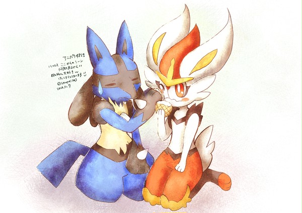 アニポケ(ルカリオとエースバーンの最後の所)