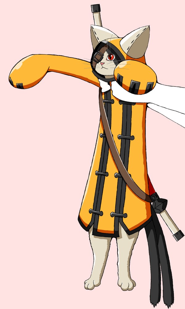 獣兵衛長い猫（Jubei Longcat)