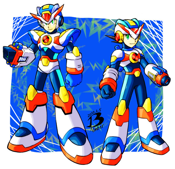 ロックマンお絵描き!