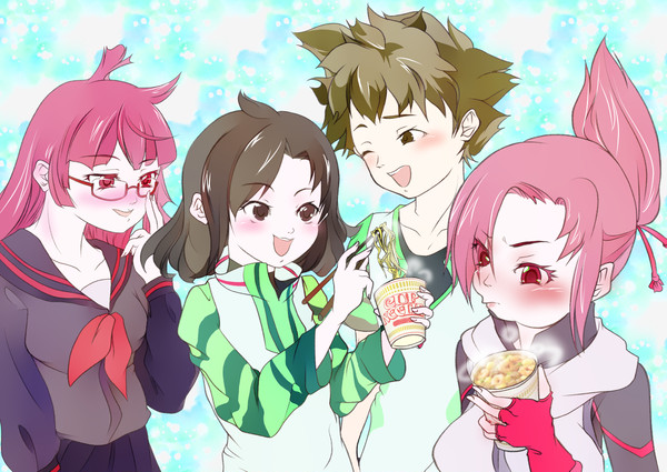 カップヌードルと妬きもちりんさん