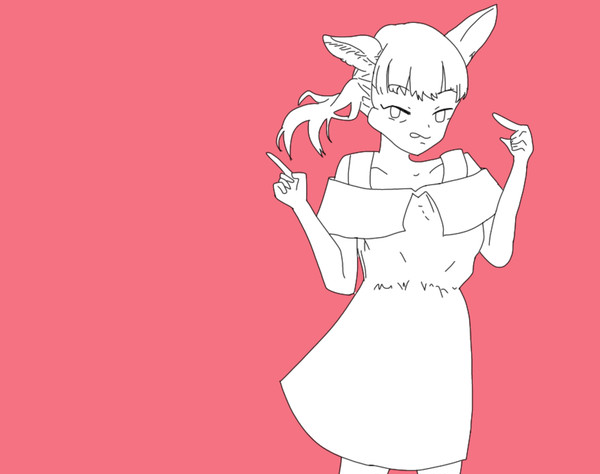 右に曲ガール