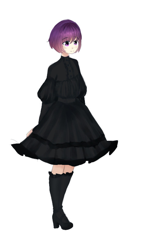 黒いドレス