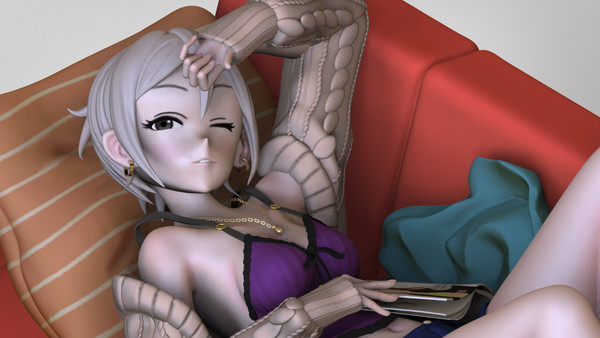 周子３Dモデリング