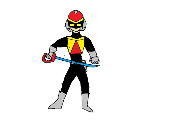 ヒーロー練習絵