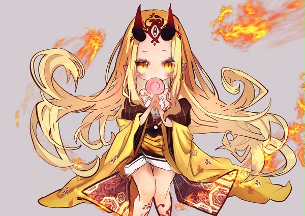 茨木ちゃんかいてみた