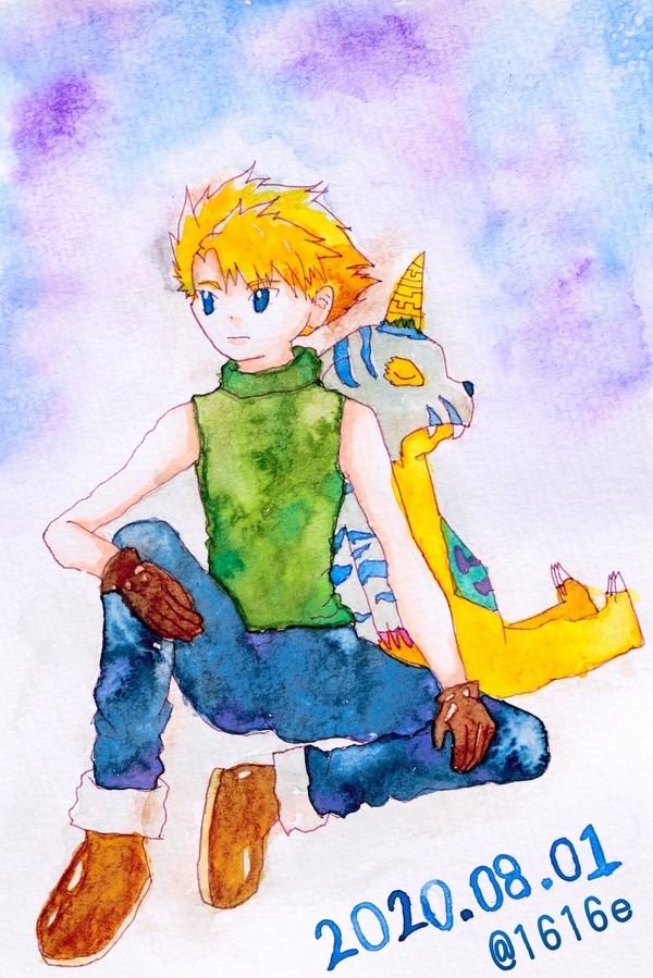 石田ヤマト＆ガブモン