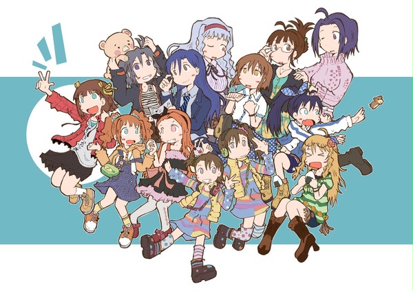 アイマス１５周年イラスト