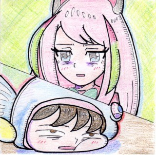 悩める先輩とあきれる後輩