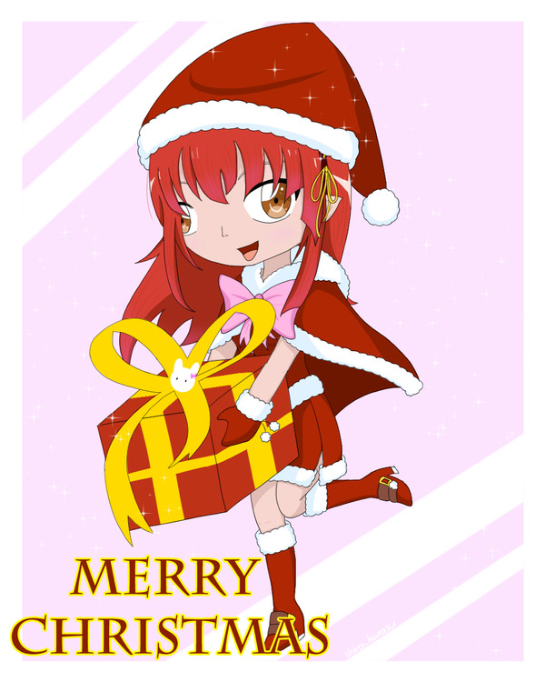 ラインちゃんから、メリークリスマス