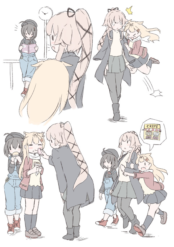 Twitterの艦これ絵と漫画13枚
