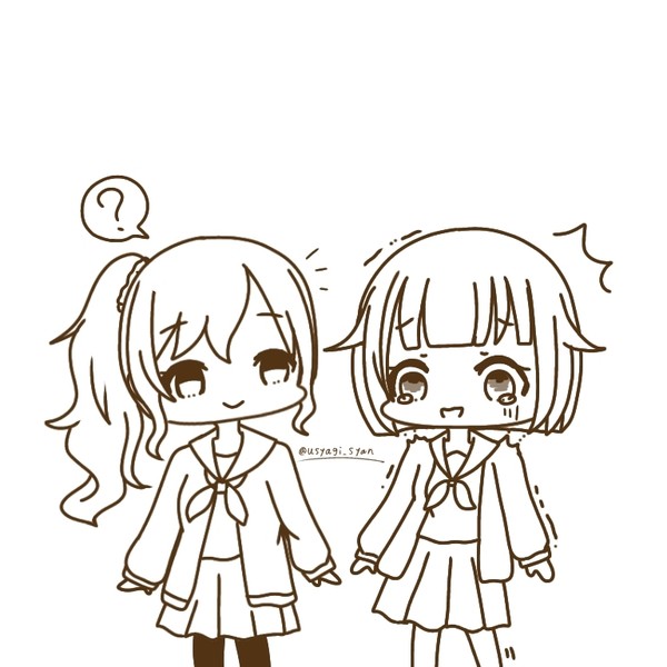 ミニキャラ練習 まふえむ