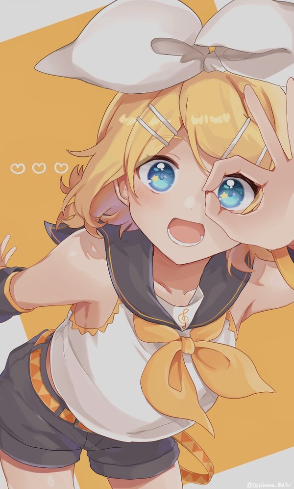 Rin-chan is watching you!
